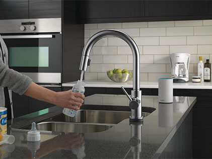 Delta Voice Activated Faucet Technology Delta Faucet   Voiceiq Faucet 